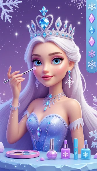 Ice Queen Makeup Screenshot 4