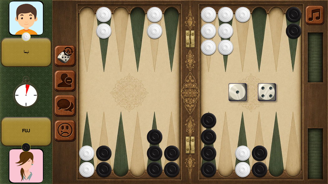 Online Backgammon screenshot 2