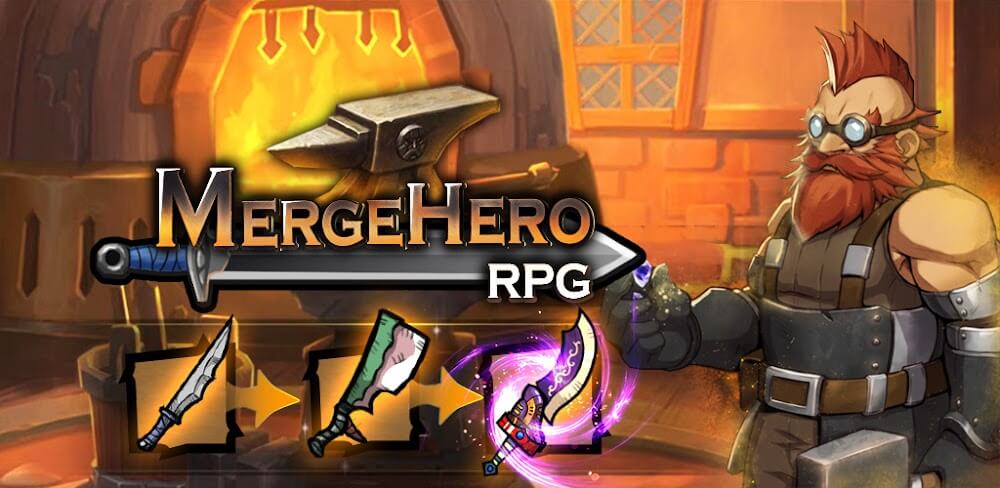 Idle Games: RPG Merge Hero screenshot 1