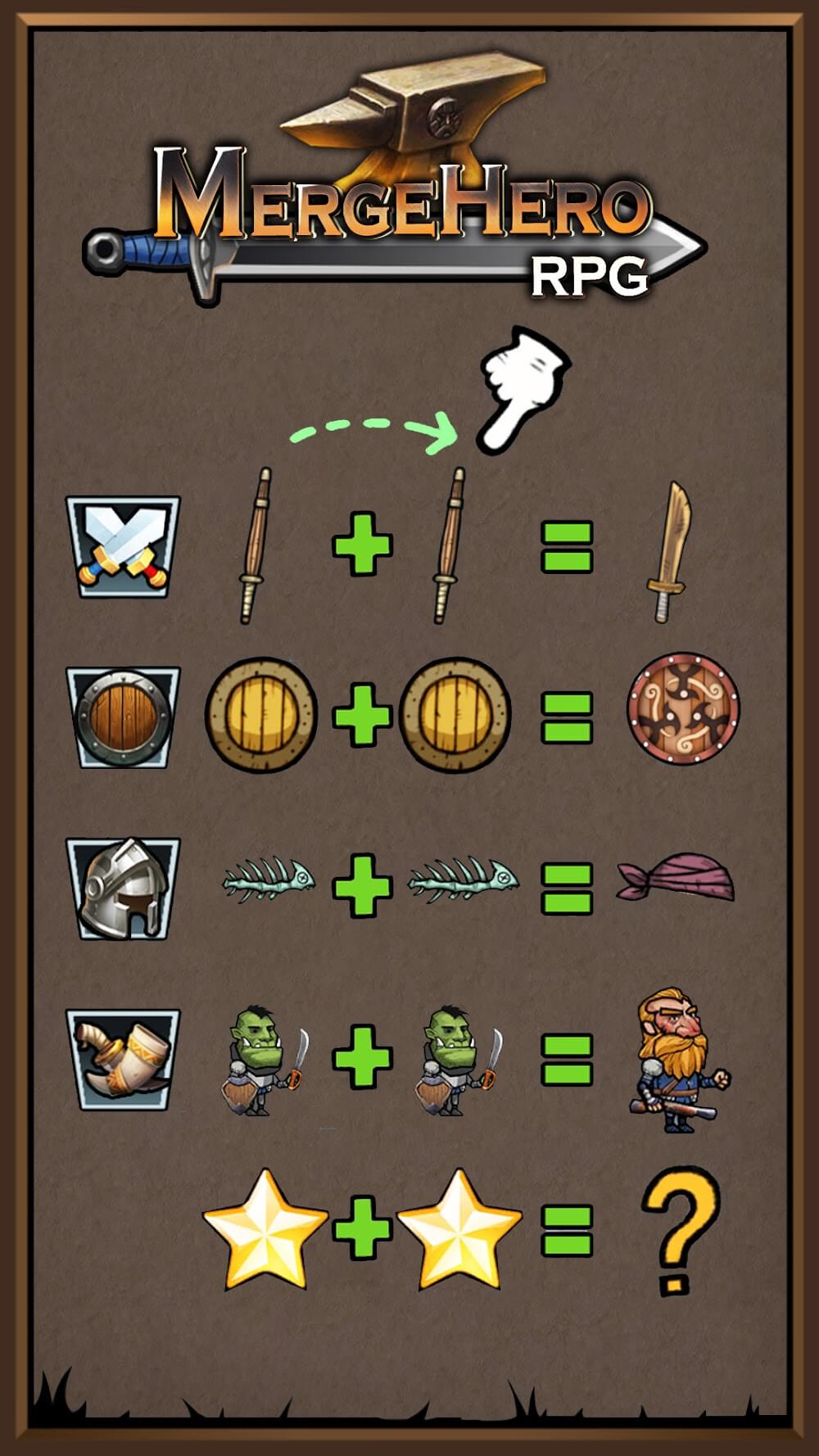 Idle Games: RPG Merge Hero screenshot 5