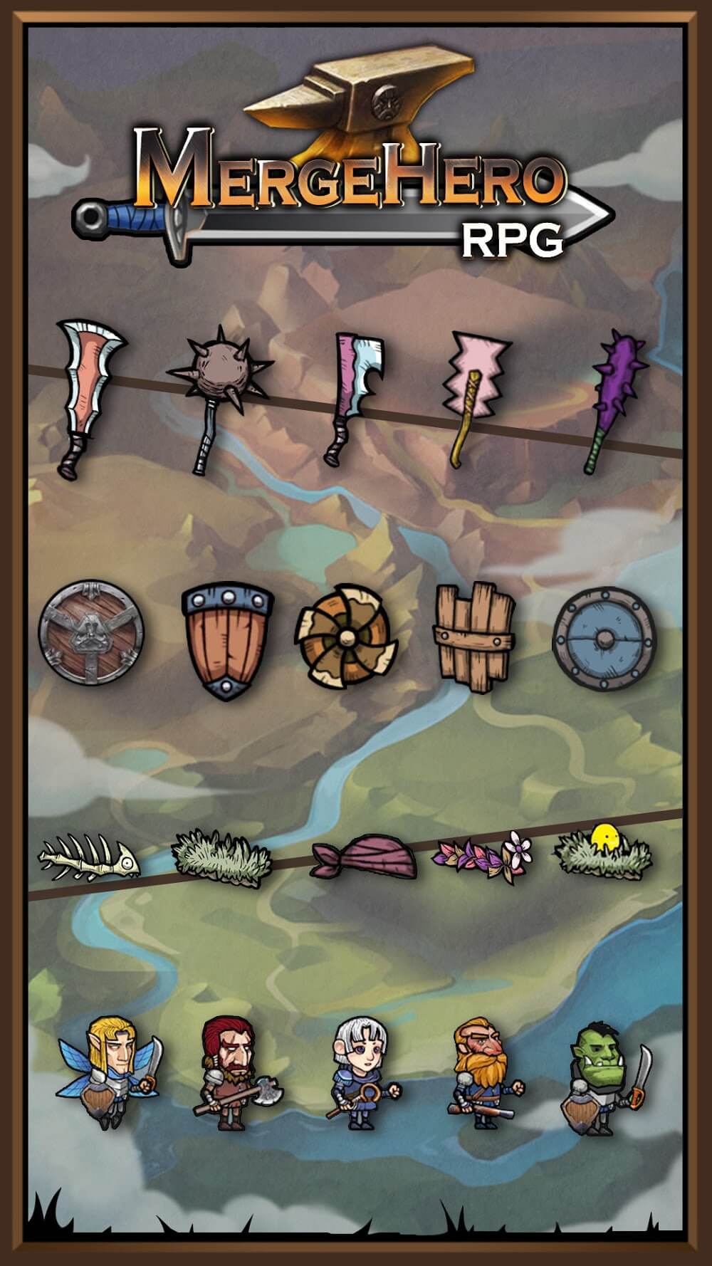 Idle Games: RPG Merge Hero screenshot 6
