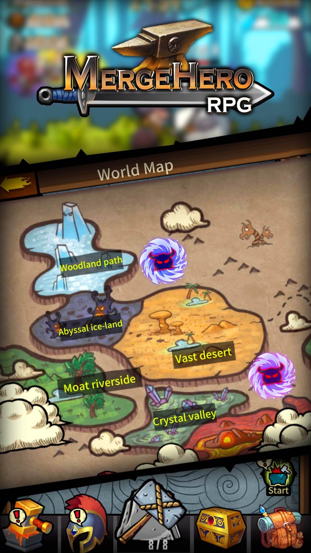 Idle Games: RPG Merge Hero screenshot 7