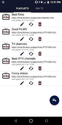 IP TV Player Just screenshot 1