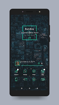Titles KWGT screenshot 2