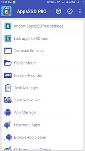 App2SD Pro screenshot 1
