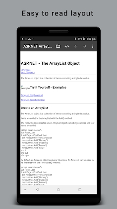 HTML Reader/ Viewer Mod screenshot 1