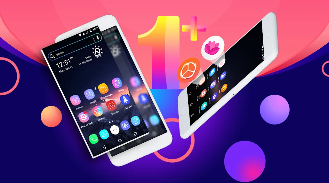 PlusOne Launcher screenshot 1