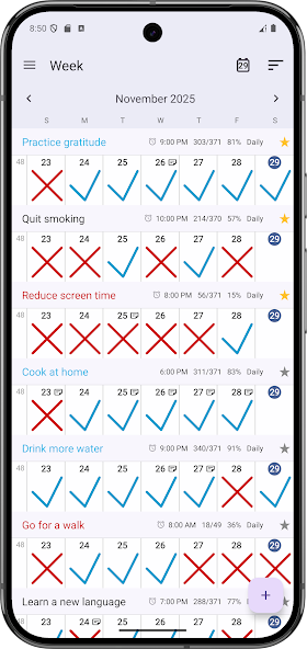 Goal Tracker screenshot 2