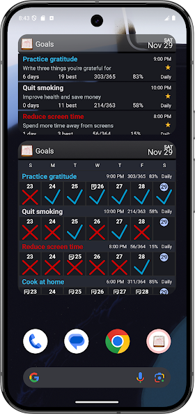 Goal Tracker screenshot 3