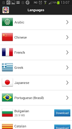 Travel Interpreter Phrasebook 3.2.5 screenshot 1