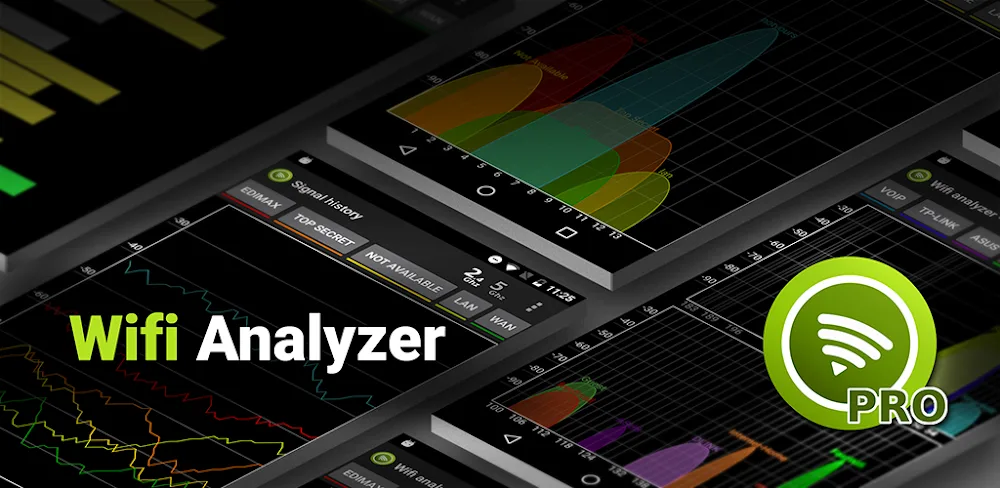 Wifi Analyzer Pro screenshot 1