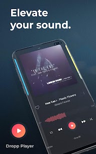 Dropp Music Player for MP3 screenshot 1