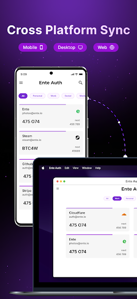 Ente Auth screenshot 1