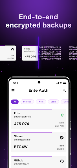 Ente Auth screenshot 2