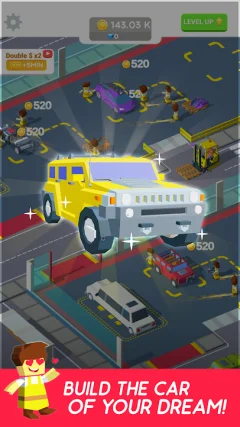 Idle Mechanic Tycoon [MOD: Unlimited Gold/Diamonds] 1.03 screenshot 2