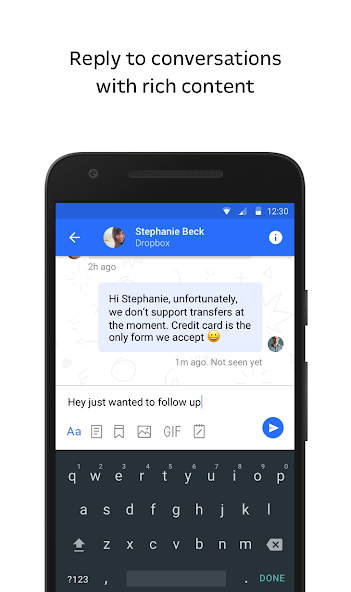Intercom screenshot 3