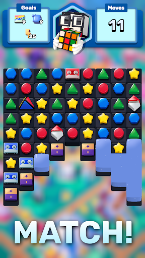 Rubik's Match 3 screenshot 2