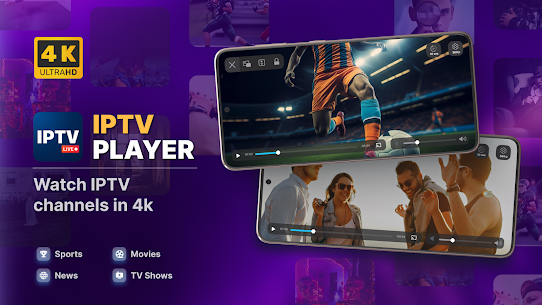 IPTV Player Smart TV Streaming screenshot 1