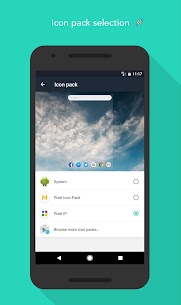 Evie Launcher preview screen 4