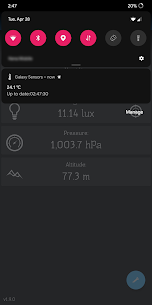 Galaxy Sensors screenshot 4
