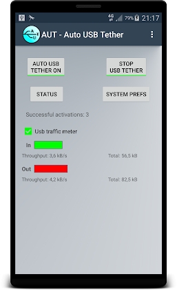AUT – Auto USB Tether Screenshot 1