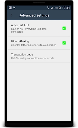 AUT – Auto USB Tether Screenshot 2