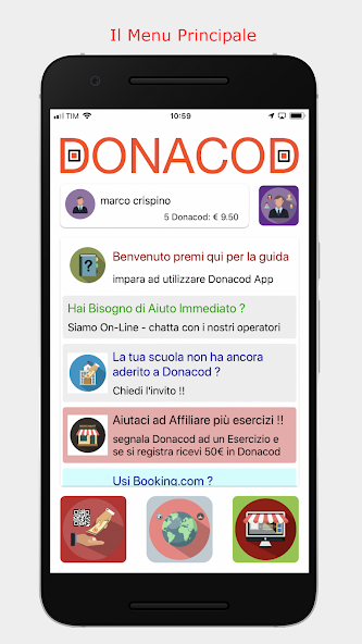 Donacod screenshot 1