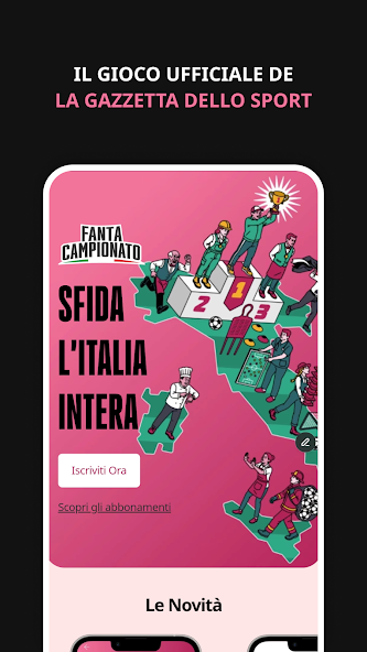 Fantacampionato Gazzetta Screenshot 1