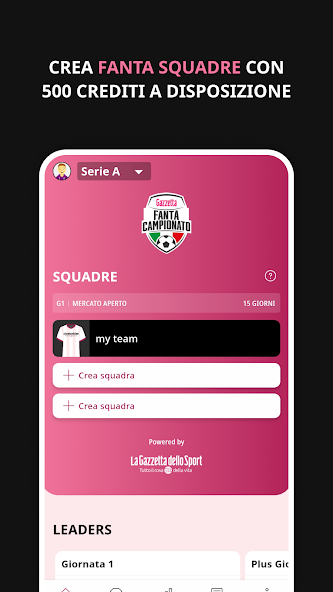 Fantacampionato Gazzetta Screenshot 2