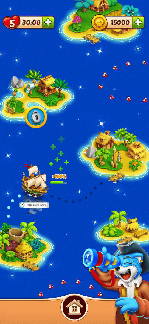 Stones & Sails gameplay screenshot 1