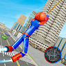 Stickman Spider Hero Robot Vegas City Gangster screenshot 1