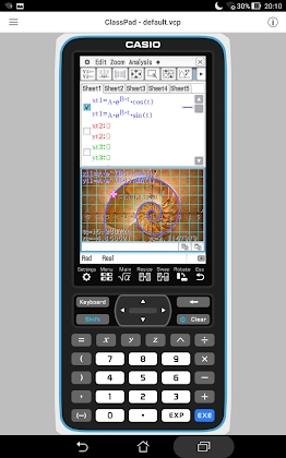 CASIO ClassPad 1.0.7 screenshot 1
