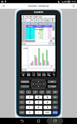 CASIO ClassPad 1.0.7 screenshot 2