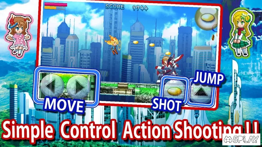 Unity-chan's Action Shooting