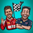 F1 Drivers Stickers from fans