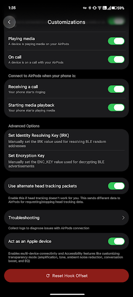 LibrePods screenshot 2