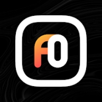 Aline Orange icon pack - linear white & orange