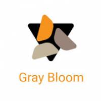 Gray Bloom XIU for Kustom/klwp 9.6