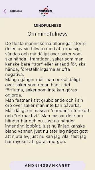 Snorkelövning screenshot 4