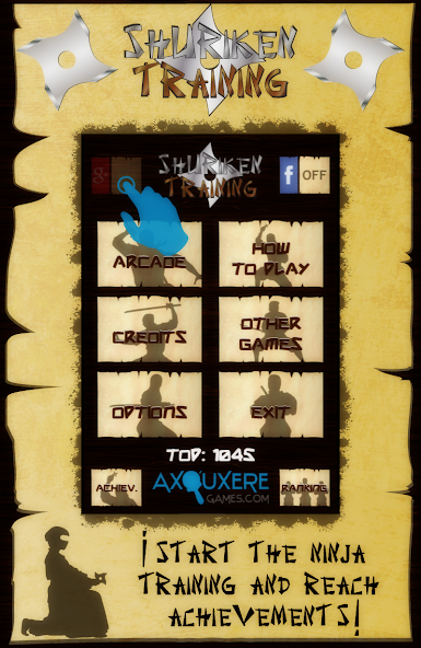 Shuriken Training HD screenshot 1