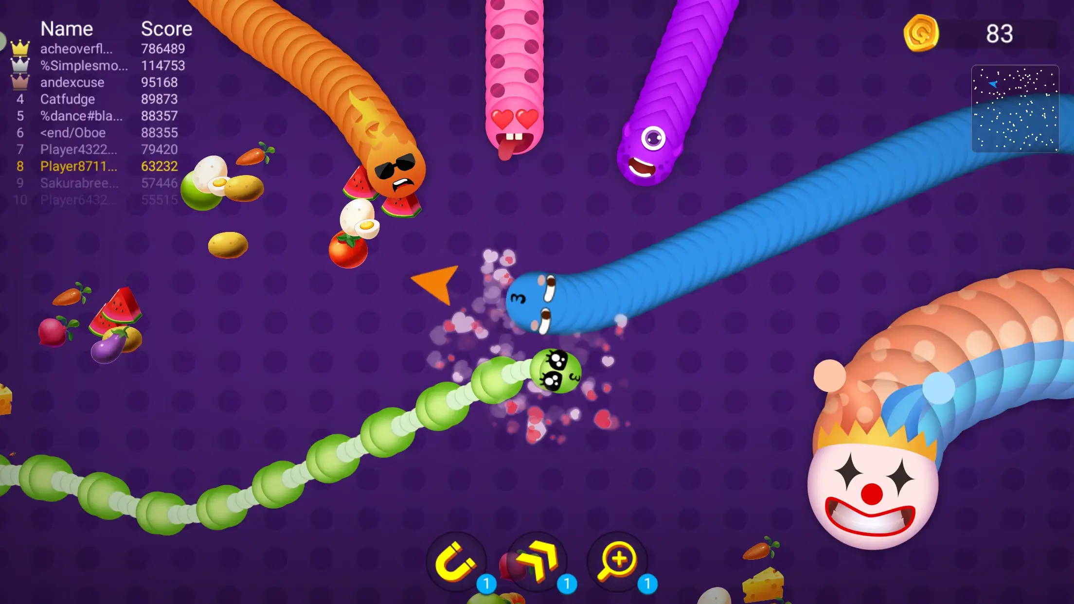 Snake Battle screenshot 3