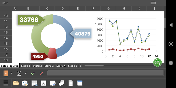 Office NX: PlanMaker Screenshot 4