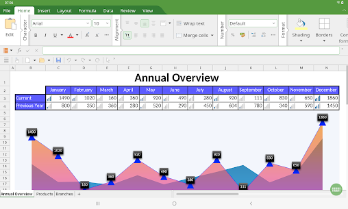 Office NX: PlanMaker Screenshot 5