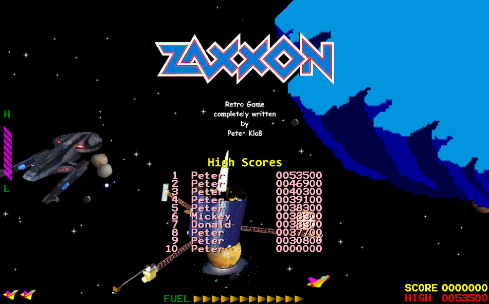 ZAXXON screenshot 1