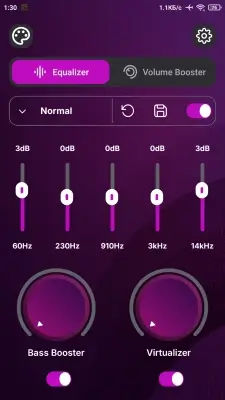 Equalizer Bass Booster Volume screenshot 2