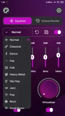 Equalizer Bass Booster Volume screenshot 3