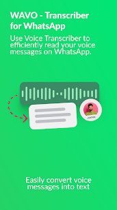 WAVO: Transcriber for WhatsApp screenshot 1