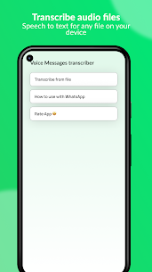 WAVO: Transcriber for WhatsApp screenshot 5