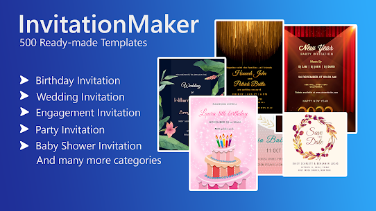 Invitation Card Maker MOD APK Screenshot 1