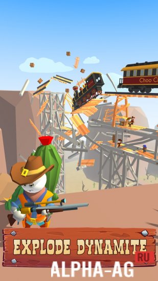 Stickman Sniper Western Gun screenshot 4